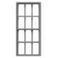Tichy 8058 HO 35" x 75" 6/6 Double Hung Masonry Windows (Pack of 12)