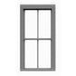 Tichy 8061 HO 36" x 82" 2/2 Double Hung Windows (Pack of 12)
