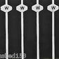 Tichy 8183 HO Scale Whistle Post Signs Modern Square (Pack of 32)