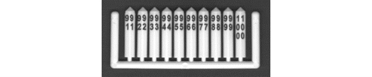 Tichy 8246 HO Scale Concrete Milepost Markers # 51-100 (Pack of 50)