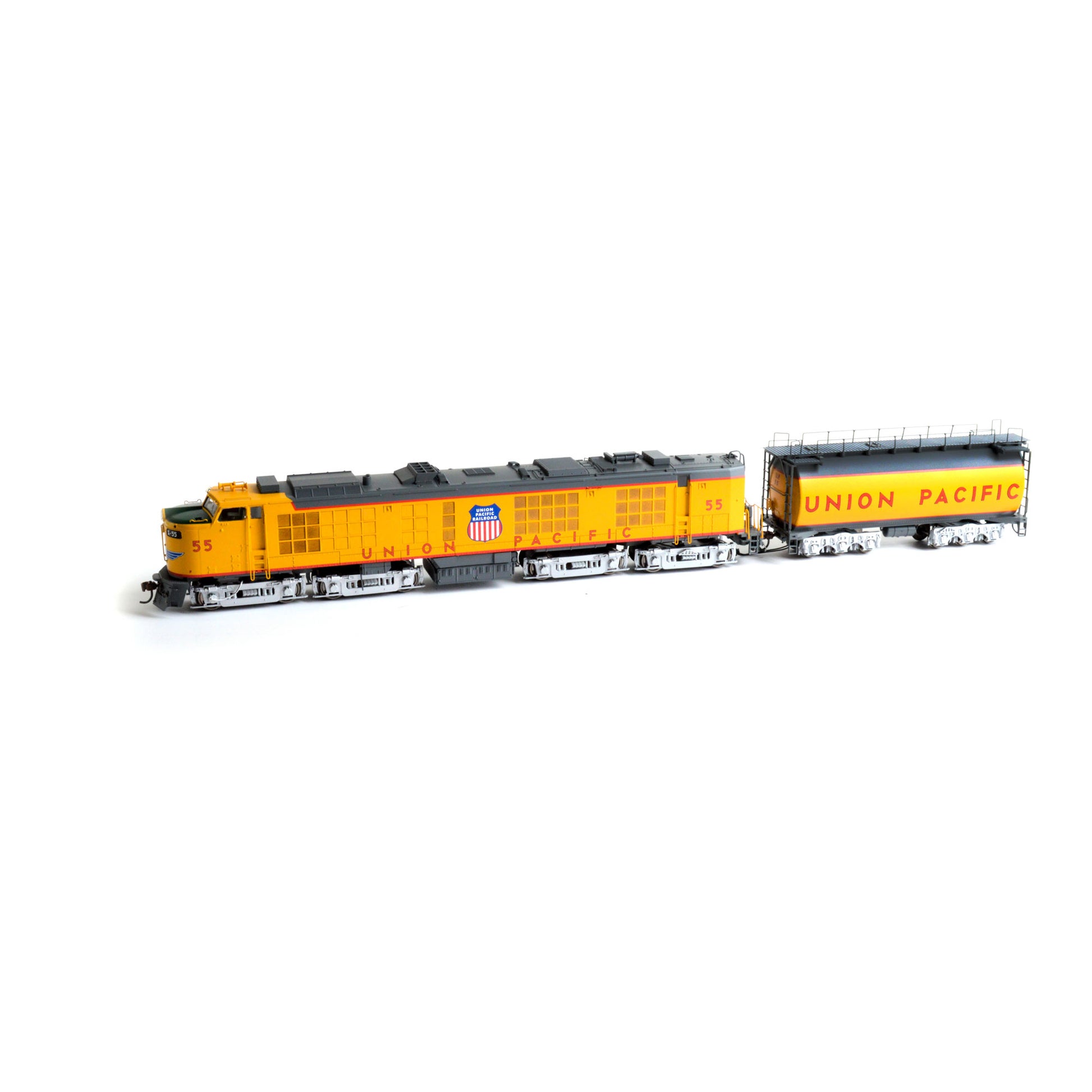 Athearn G41002 HO Union Pacific Gas Turbine Diesel with Tender #55 - DCC Ready