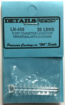 Details West 456 HO Scale Universal Model Lens 0.083