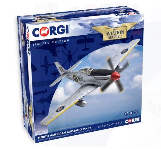 Corgi AA27703 North American Mustang Mk.IV Werner Christie No.150 Wing