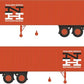 Rapido Trains 403008 HO New Haven 35' Fruehauf Integral-Post Volume Van #RT7
