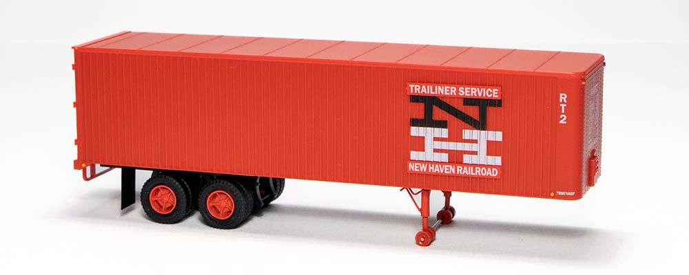 Rapido Trains 403008 HO New Haven 35' Fruehauf Integral-Post Volume Van #RT7