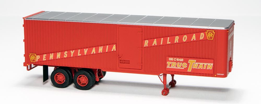 Rapido Trains 403013 HO PRR 35' Fruehauf Integral-Post Volume Van #35 C 525