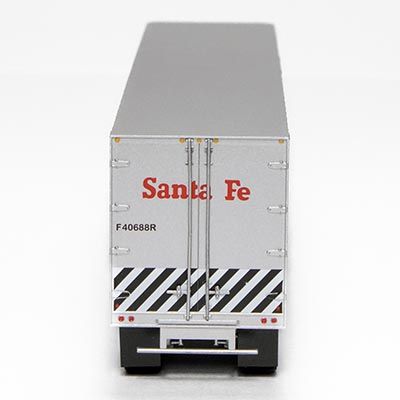 Rapido Trains 403037 HO Santa Fe 40' Fruehauf Fluted Side Volume Van #F 40683R