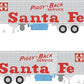 Rapido Trains 403037 HO Santa Fe 40' Fruehauf Fluted Side Volume Van #F 40683R