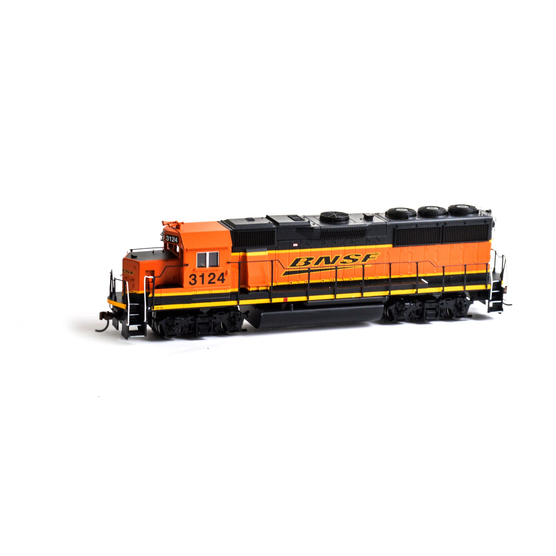 Roundhouse 14860 HO Bur Northern & Santa Fe GP50 Phase 2 Diesel Loco #3124