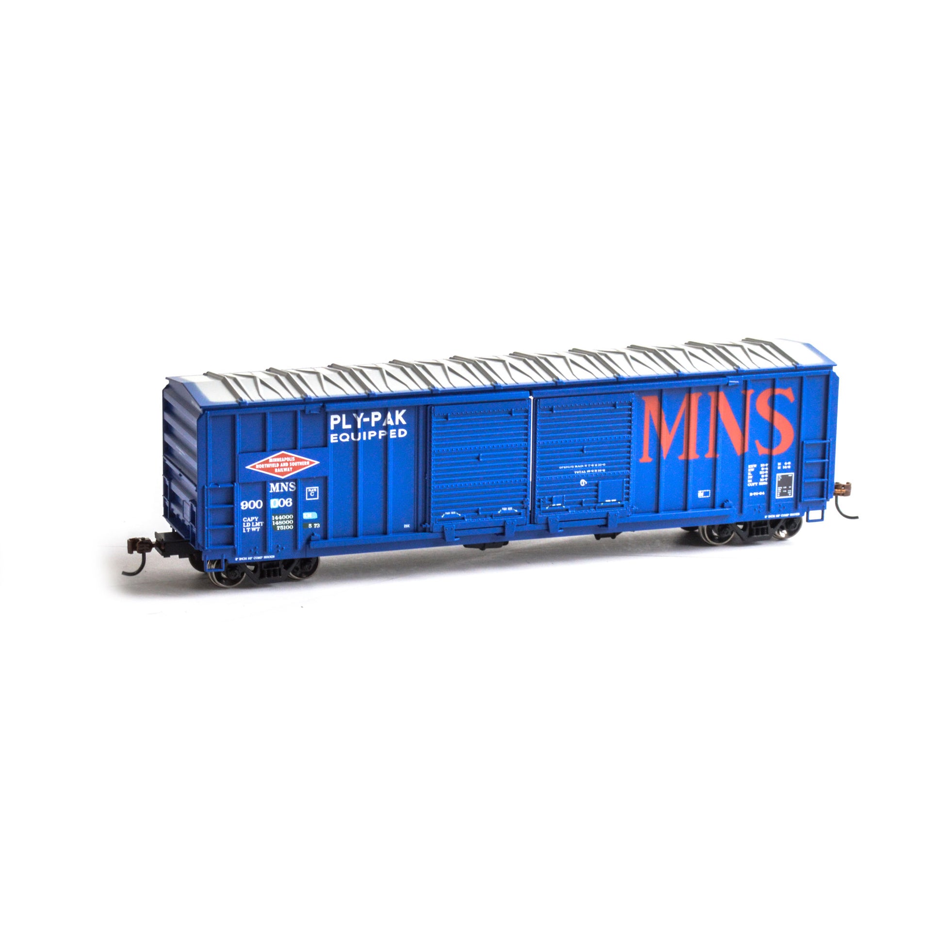 Roundhouse 97923 HO Minneapolis, N&S 50' FMC 5283 Double Door Box Car #900006