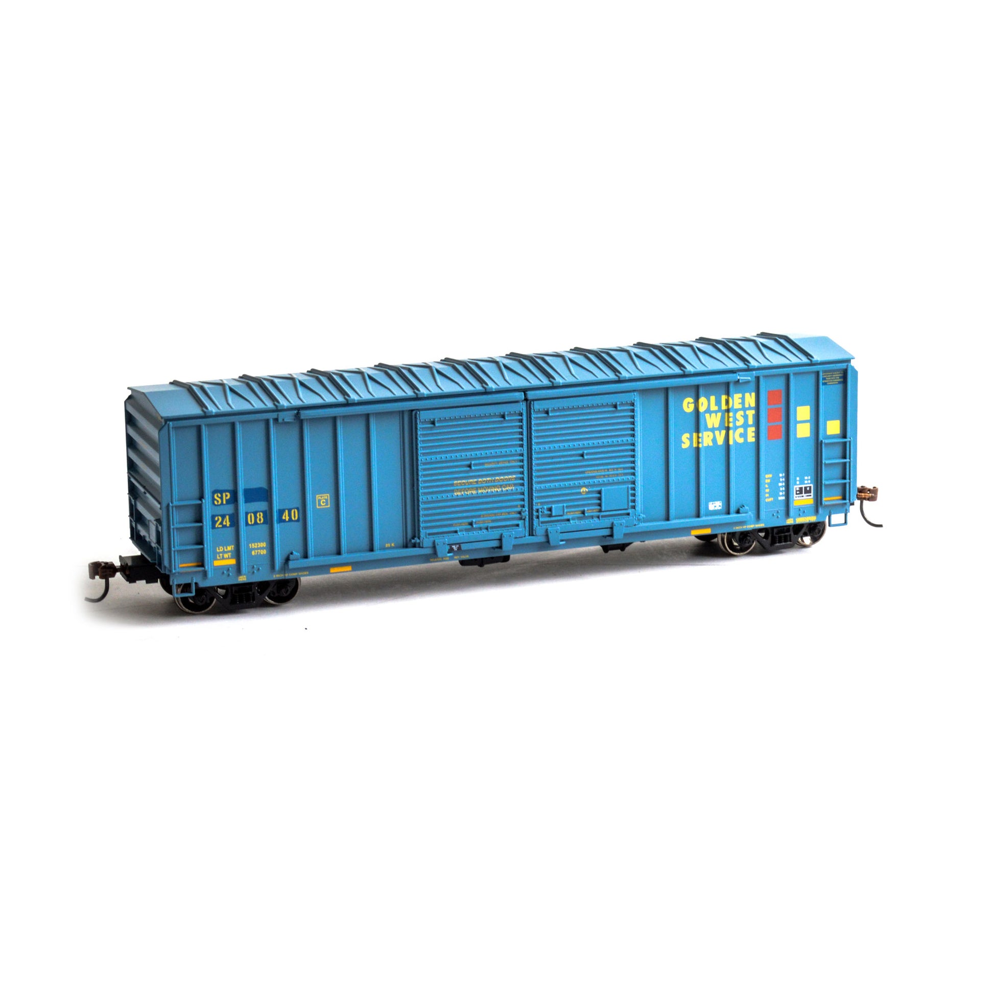 Roundhouse 97927 HO SP/Ex-GWS 50' FMC 5283 Double Door Box Car #240840