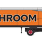Classic Metal Works 31166 HO Mini Metals Mushroom '41/'46 Chevy Tractor/Trailer