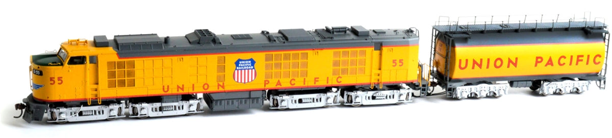 Athearn G41003 HO Union Pacific Gas Turbine Diesel with Tender #57 - DCC Ready