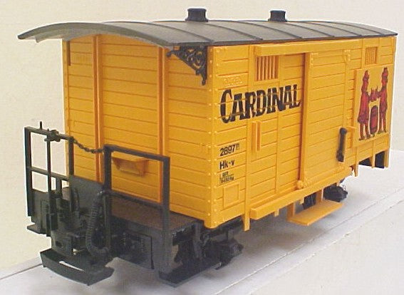 LGB 4034 G Scale Cardinal Beer Boxcar LN/Box