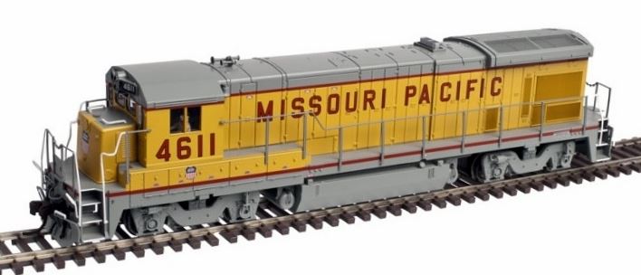 Atlas 10002056 HO MP GE B23-7 Phase 1 Low-Nose Diesel Locomotive w/Light #4611