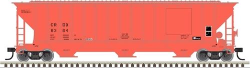 Atlas 50002807 N Ann Arbor/Chicago Freight Car Thrall 4750 Covered Hopper #8364