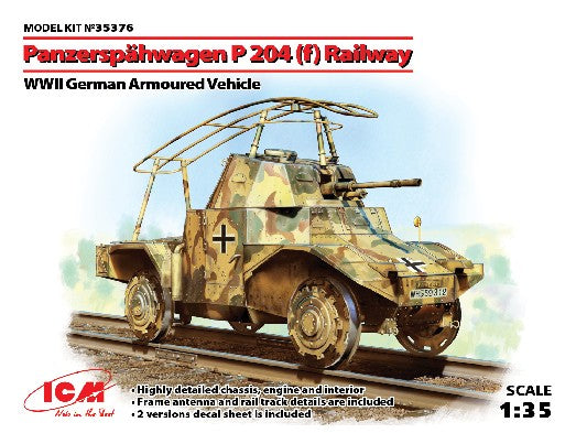 ICM 35376 1:35 WWII German Panzerspahwagen P204(f)