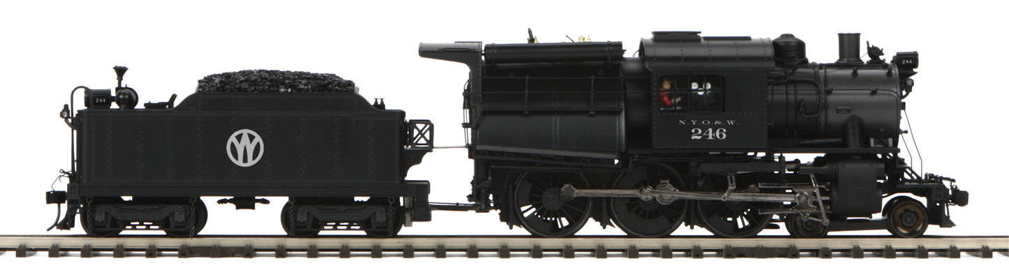 MTH 20-3662-1 O New York Ontario & Western 4-6-0 Camelback Steam w/P-S 3.0 #246