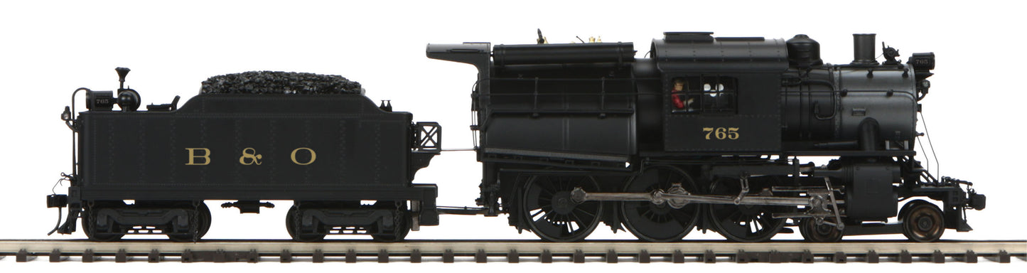 MTH 20-3666-1 O Baltimore & Ohio 4-6-0 Camelback Steam w/Proto-Sound 3.0 #765
