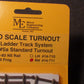 Micro Engineering 14-711 HO Code 83 #5a Lead Ladder Right Hand Switch Turnout