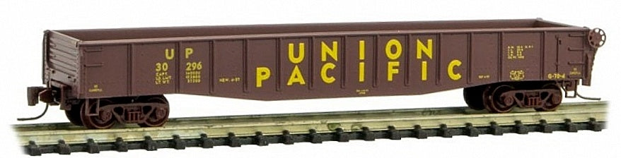 Micro Trains 52200292 Z UP 50' Gondola with Fishbelly Side and Drop Ends #30296