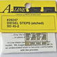 A Line 29247 HO Brass Diesel Steps For Railpower Shells SD45-2