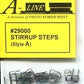A-Line 29000 HO Freight Car Stirrup Steps Style "A" (Pack of 25)
