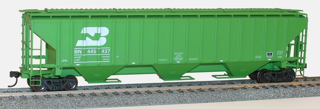 Accurail 8080 HO Burlington Northern Pullman-Standard 3-Bay Covered Grain Hopper