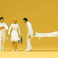 Preiser 10101 HO Emergency Medical Team Figures (Set of 6)