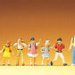 Preiser 10181 HO School Children Figures (Set of 7)