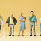 Preiser 10454 HO Passers-By Figures (Set of 6)