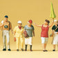 Preiser 10455 HO Guide & Tourists Figures (Set of 7)