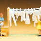 Preiser 14050 HO Women Hanging Laundry Figures (Set of 4)