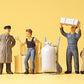 Preiser 14147 HO Scale At the Goods Shed Figures (Set of 5)