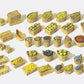 Preiser 17502 HO Baskets, Fruit & Vegetables in Wide Sizes Plastic Model Set