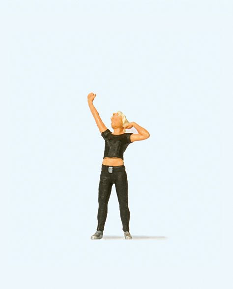 Preiser 28178 HO Woman Stretching Figure