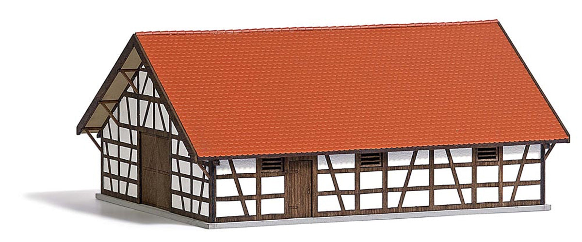 Busch 1519 HO Sheep Shelter Building Kit