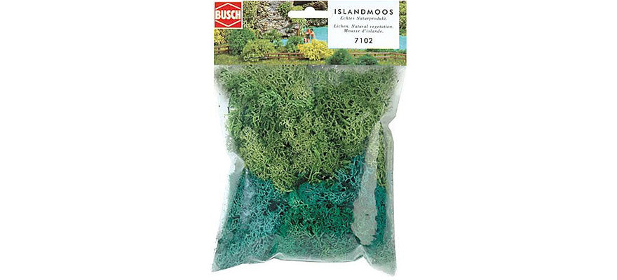 Busch 7102 Lichen Dark Green/Green 35g