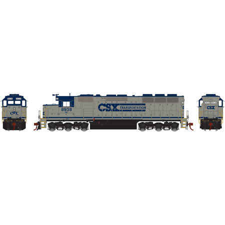 Athearn 65123 HO CSX SD45 Diesel Locomotive w/DCC & Sound RTR #8938