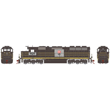 Athearn 65126 HO Morrison-Knudsen SD45 Diesel Locomotive w/DCC & Sound #9520
