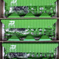 Accurail 8080 HO Burlington Northern Pullman-Standard 3-Bay Covered Grain Hopper