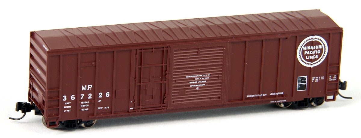 Athearn 24239 N Scale Missouri Pacific 50' FMC Combo Door Box Car #367226