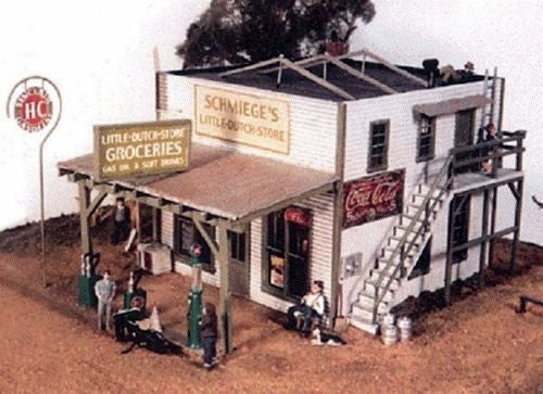 JL Innovative Design 411 HO Schmiege's Little Dutch Store Wooden Kit
