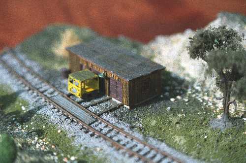 JV Models 1005 N Scale Section Tool House Kit (Pack of 2)