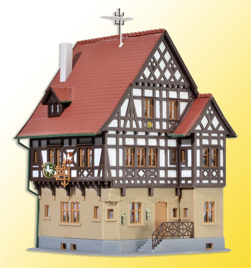 Kibri 38744 HO Scale Hotel Rossel/Markgrafler Plastic Kit