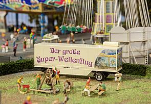 Faller 140345 HO Super Wave Swing Transport Trailer