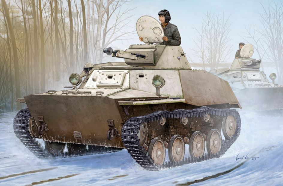 Hobby Boss s 83826 1:35 Russian T-40S Light Military Tank Model Kit