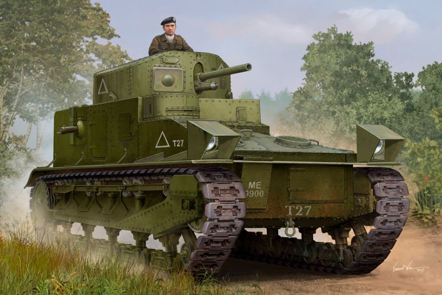 Hobby Boss s 83878 1:35 MK I Vickers Medium Military Tank Model Kit