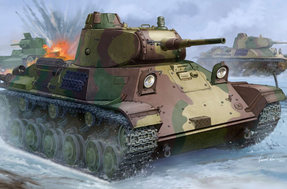 Hobby Boss s 83828 1:35 Finnish T-50 Military Tank Model Kit