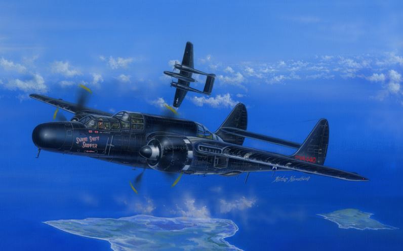 Hobby Boss Models 81731 1:48 Northrop P-61B Black Widow Military Plane Kit